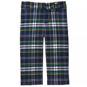 PLAID PANT, adjustable green blue perfect Christmas